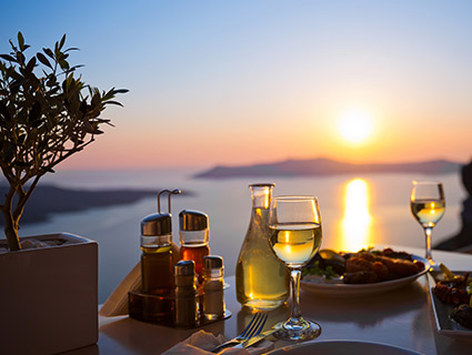 Small Group Tour- Santorini Sunset Wine Adventure, approx. start time at 4:30 PM