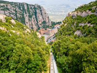Shared Tour: Montserrat Half Day Afternoon Tour with Cog-Wheel Train