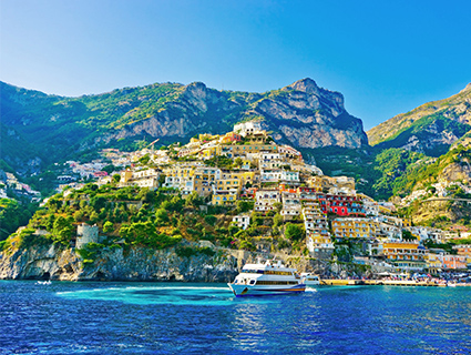 Small Group Tour: Positano & Amalfi Cruise from Sorrento