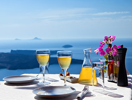 Small Group Tour: Santorini Wine Adventure, approximate start time 12:00PM